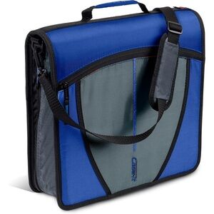 NWOT Case-It Blue Zipper Binder